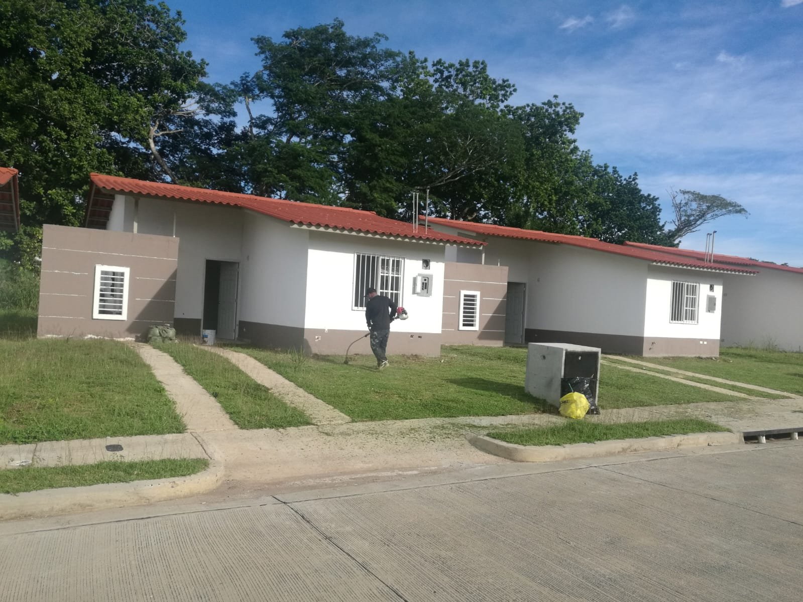 Viviendas terminadas en proyecto residencial en Panamá